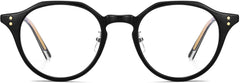 Glynn Black Acetate Eyeglasses from ANRRI