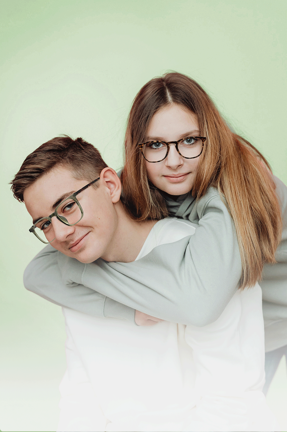 Woman listing to music