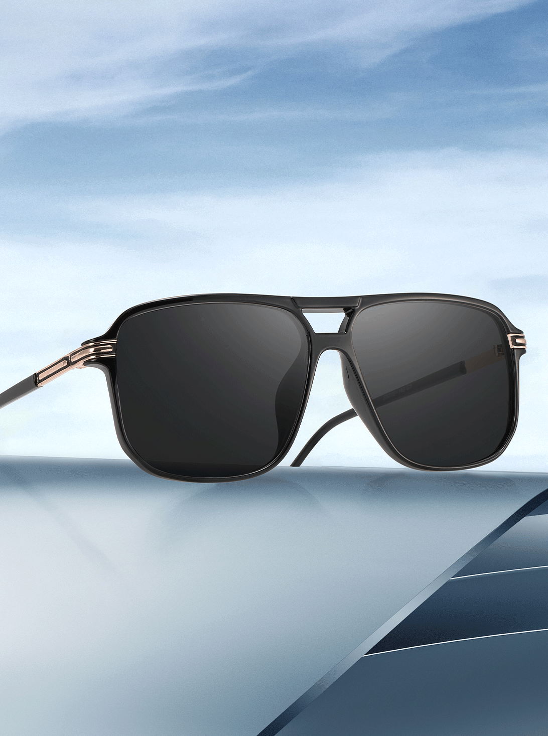 Woman listing to music