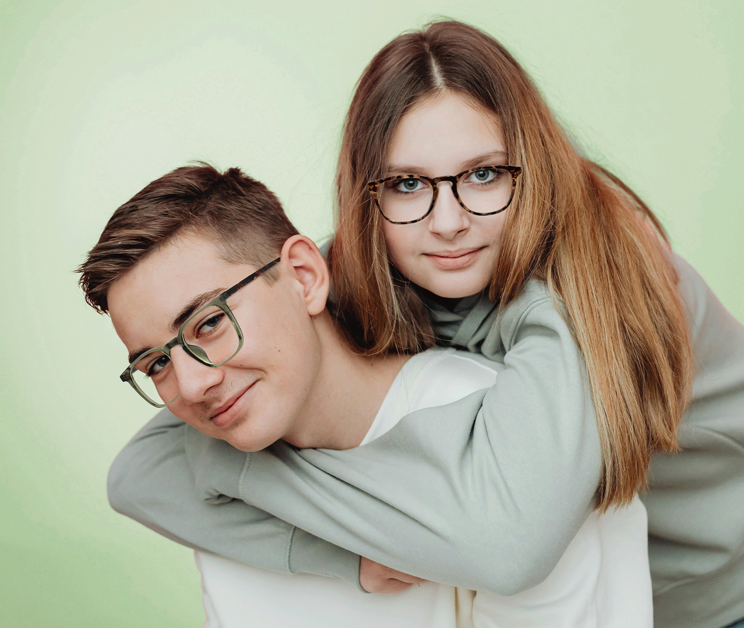 Woman listing to music