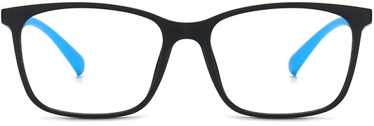 Adair Black Blue TR90 Eyeglasses from ANRRI