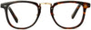 Brycen Round Tortoise Eyeglasses from ANRRI, front view