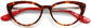 Harmony Cateye Tortoise Eyeglasses from ANRRI, closed view