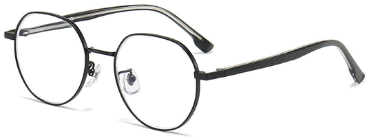 Joan Geometric Black Eyeglasses from ANRRI