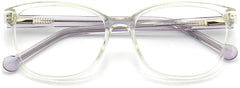 Legacy Cateye Clear Eyeglasses from ANRRI, closed view
