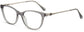 Teresa Cateye Gray Eyeglasses from ANRRI, angle view