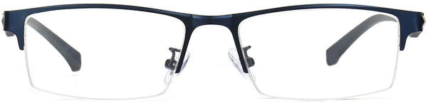 Theroux Rectangle Blue Eyeglasses from ANRRI