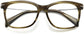 Willow Cateye Tortoise Eyeglasses from ANRRI, closed view