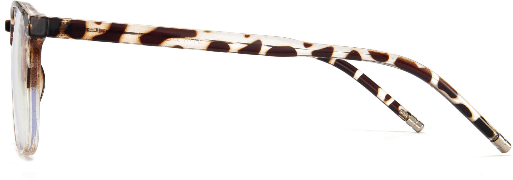 Lennon Leopard TR90 Eyeglasses from ANRRI, Side View