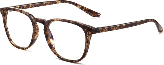 Tristan Tortoise Acetate Eyeglasses from ANRRI, Angle View
