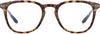 Tristan Tortoise Acetate Eyeglasses from ANRRI, Front View