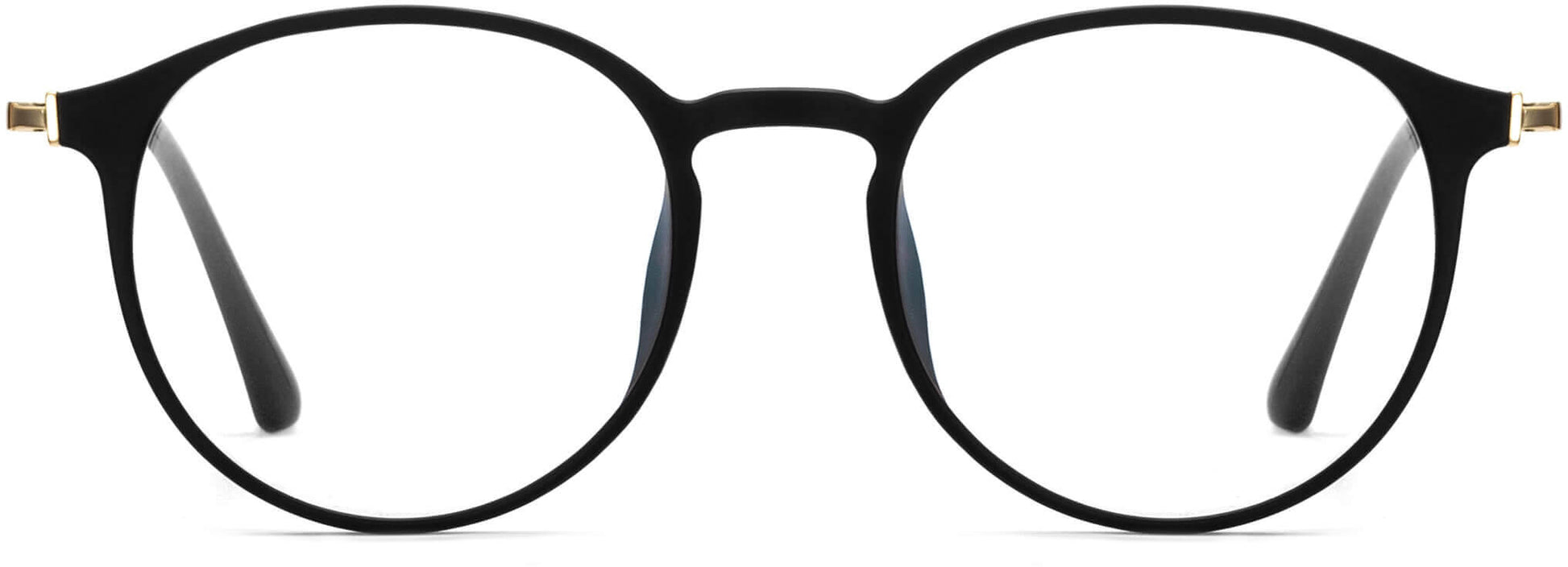 Gentry Black Metal Eyeglasses from ANRRI