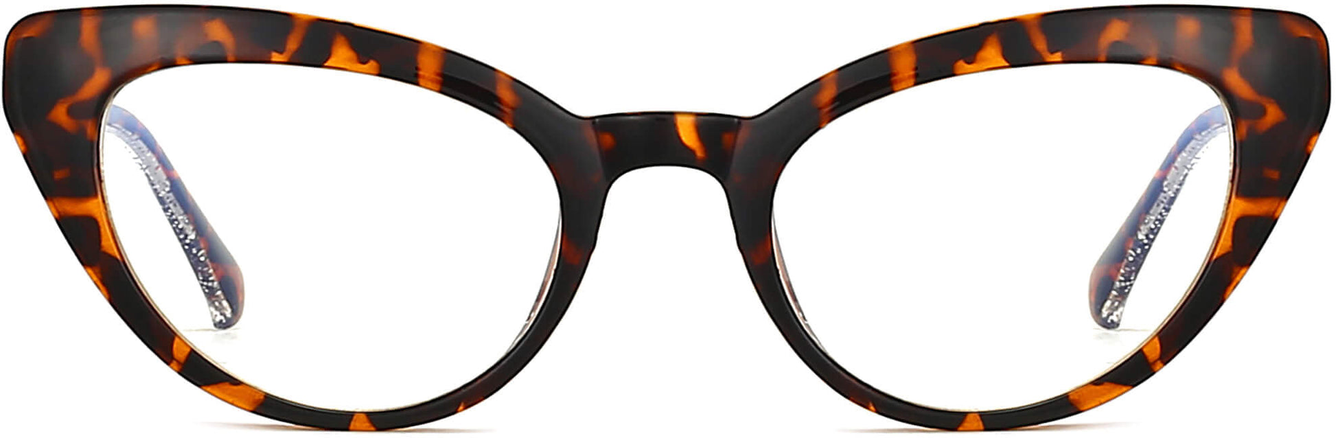 Airlie Cateye Tortoise Eyeglasses from ANRRI, front view