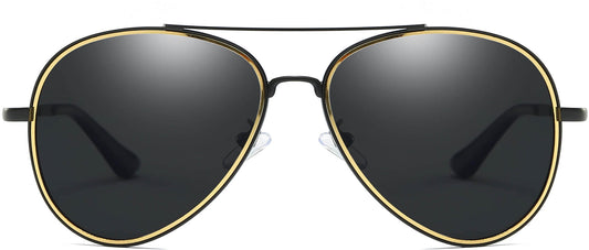 Airni Gold Stainless steel Sunglasses from ANRRI