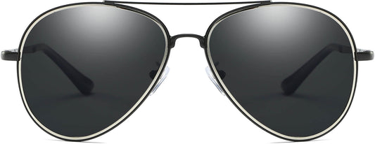 Airni Silver Stainless steel Sunglasses from ANRRI