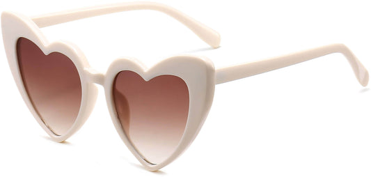 Alaia White Plastic Sunglasses from ANRRI, angle view