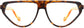 Alaina Cateye Tortoise Eyeglasses from ANRRI, front view