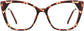 Alani Cateye Tortoise Eyeglasses from ANRRI, front view