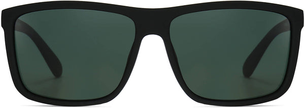 Alaric Matte Black TR90 Sunglasses from ANRRI