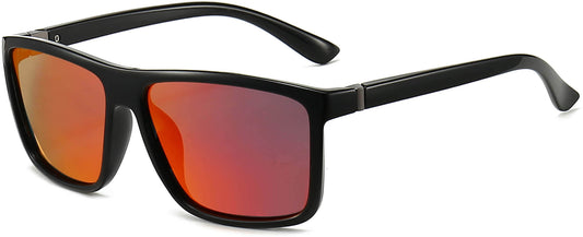 Alaric Orange Mirror TR90 Sunglasses from ANRRI