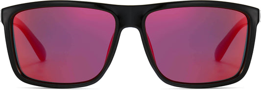 Alaric Orange Mirror TR90 Sunglasses from ANRRI