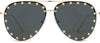 Allison Gold Stainless steel Sunglasses from ANRRI, front view