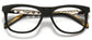 Amelie Round Black Eyeglasses from ANRRI, closed view