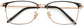 Anaya Browline Black Eyeglasses from ANRRI, closed view