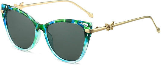 Anita Green Plastic Sunglasses from ANRRI
