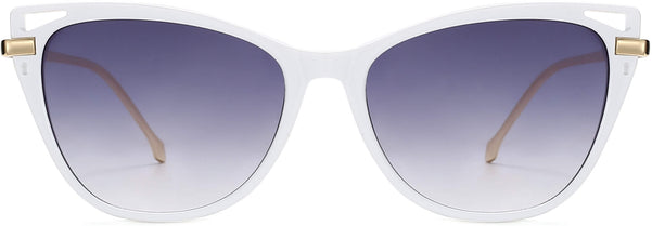 Anita White Plastic Sunglasses from ANRRI