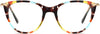 Anna Cateye Tortoise Eyeglasses from ANRRI, front view