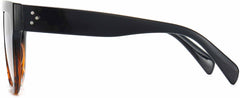 Archer Black Plastic Sunglasses from ANRRI, side view