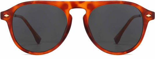 Athena Tortoise Acetate Sunglasses from ANRRI, front view