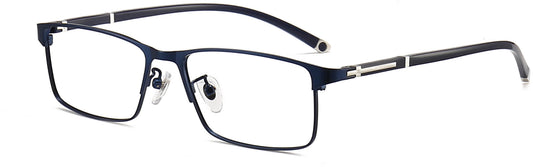 Barnett Rectangle Blue Eyeglasses from ANRRI