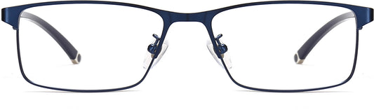 Barnett Rectangle Blue Eyeglasses from ANRRI