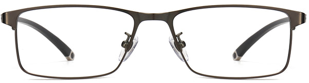 Barnett Rectangle Gray Eyeglasses from ANRRI