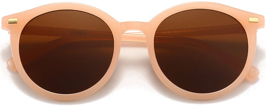 Beck Pink Sunglasses from ANRRI，closed view