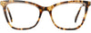 Bethany Cateye Tortoise Eyeglasses from ANRRI, front view