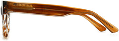 Briar Cateye Brown Eyeglasses from ANRRI, side view