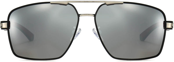 Bruce Silver Mirror Stainless steel Sunglasses from ANRRI
