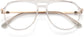 Brynlee Aviator Clear Eyeglasses rom ANRRI, closed view