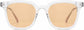 Bryson Clear Acetate Sunglasses from ANRRI, front view