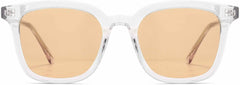 Bryson Clear Acetate Sunglasses from ANRRI, front view