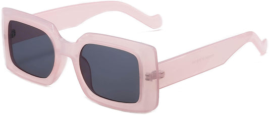 Caleb Pink Plastic Sunglasses from ANRRI