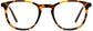 Camryn round tortoise Eyeglasses from ANRRI, front view