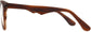 Canterbury Rectangle Tortoise Eyeglasses from ANRRI, side view