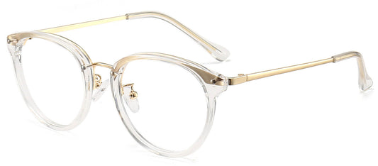 Caroline Round Clear Eyeglasses from ANRRI