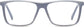 Casey Rectangle Gray Eyeglasses from ANRRI, front view