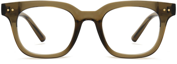 Charlee Square Green Eyeglasses from ANRRI