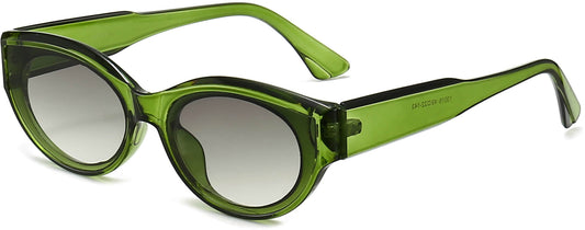 Chatty Green Plastic Sunglasses from ANRRI